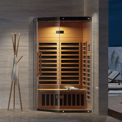 Diamond Shape Smart Control Indoor Home Infrared Sauna Room
