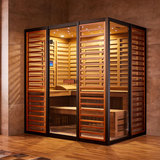 Size Customize Smart Control Waterfree Indoor Infrared Sauna Room Heated