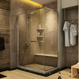 Stainless Steal Mirror Design Shower Door Enclosure